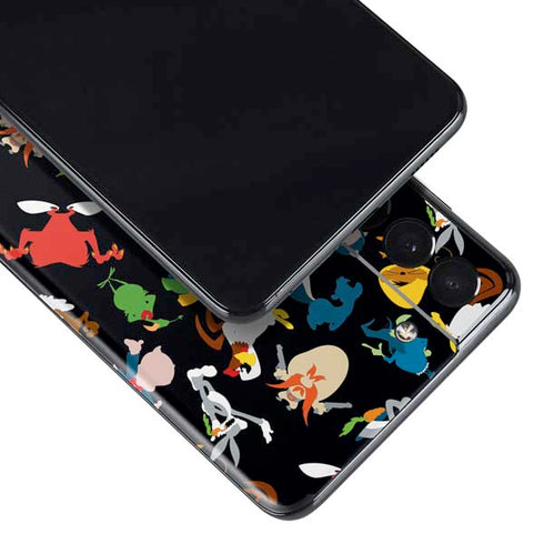 Looney Tunes Identity Pattern Galaxy S21 Plus 5G Skin